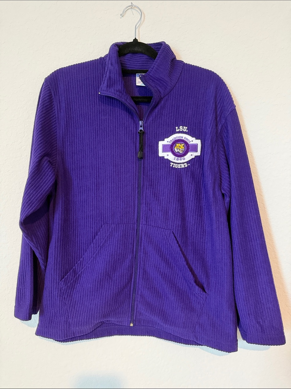 Vintage LSU Purple Full-Zip Jacket